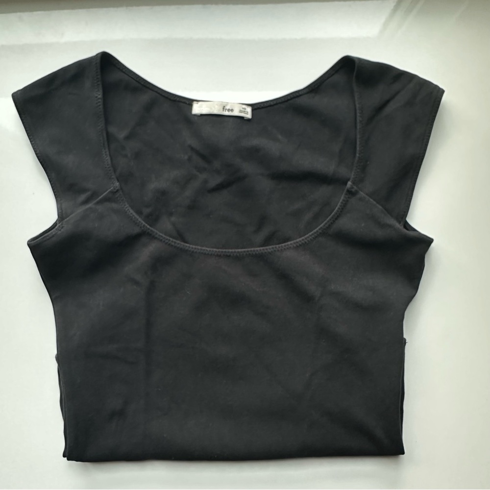 Aritzia Wilfred Black Bodysuit